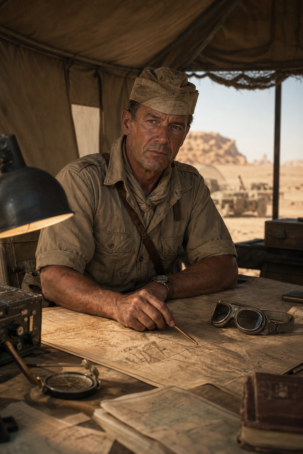 Fictional desert field commander