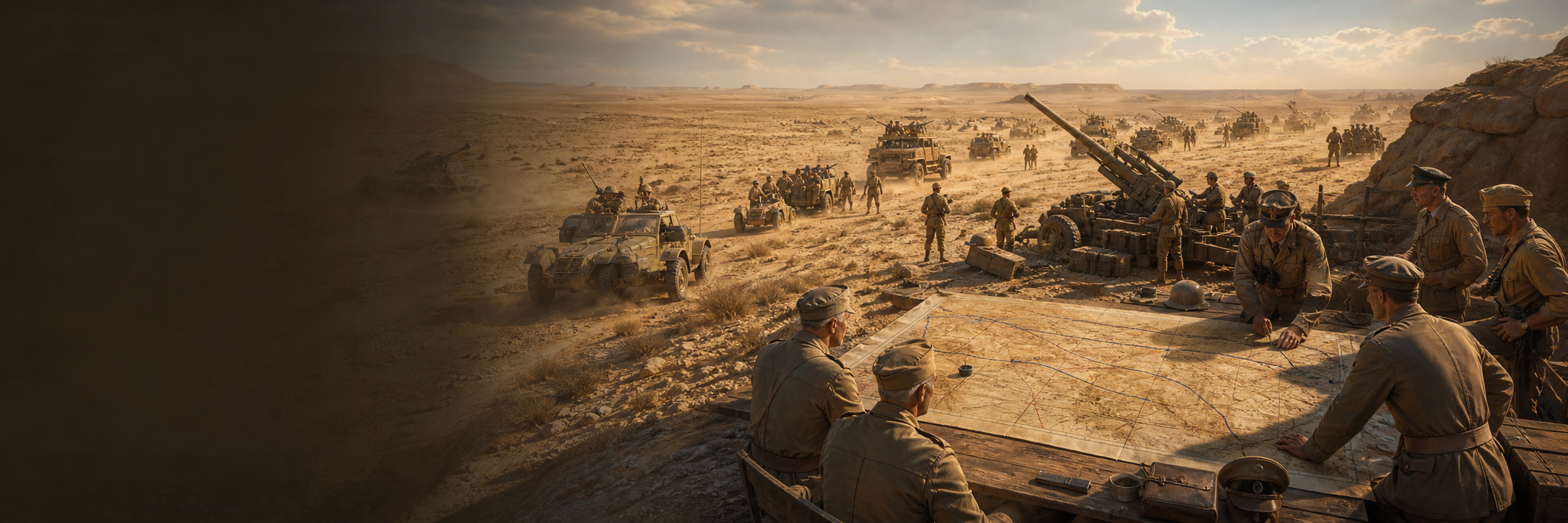 AFRIKA KORPS desert operations planning