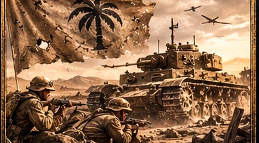 AFRIKA KORPS tactical doctrine map