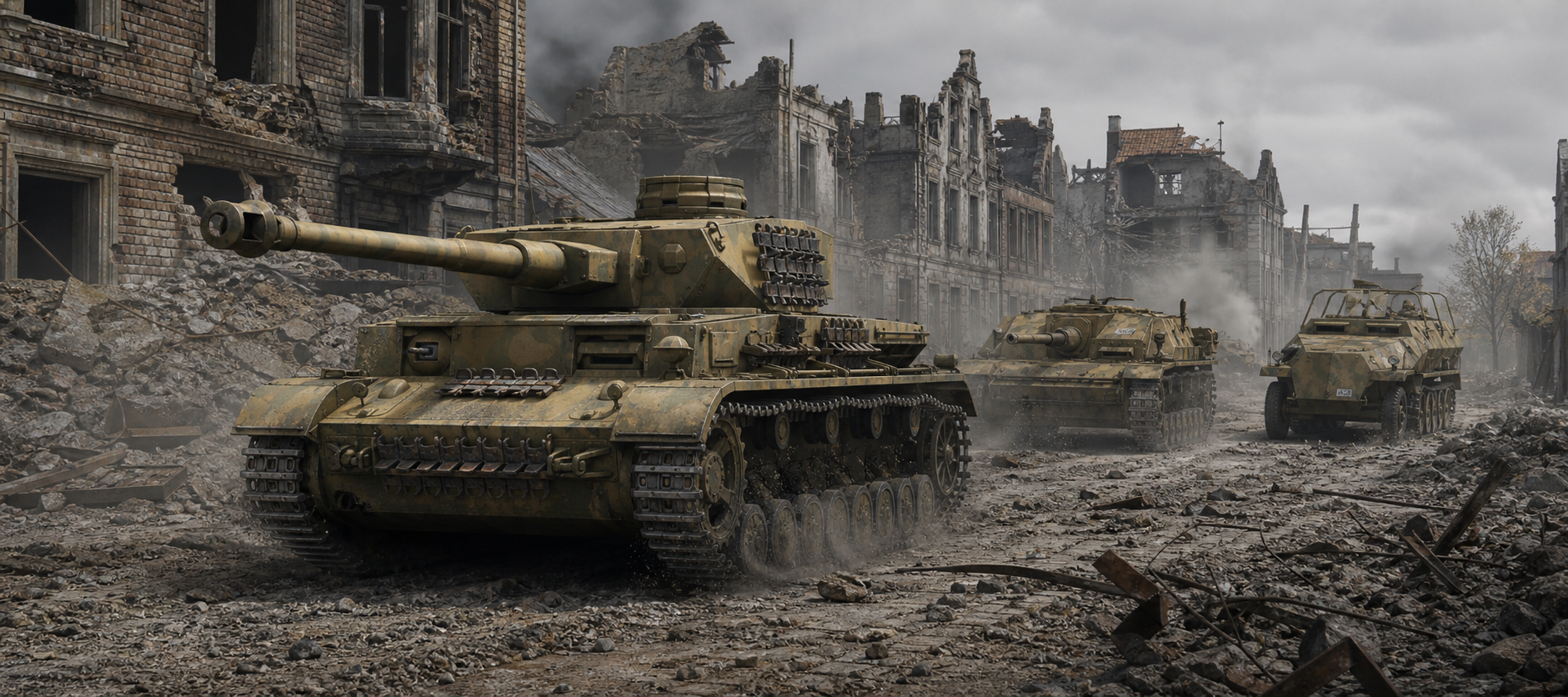 Panzer IV, StuG III and Sd.Kfz. 251