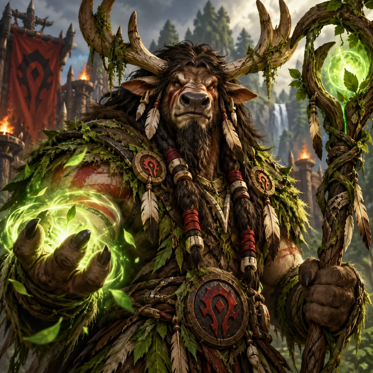 Druid class art