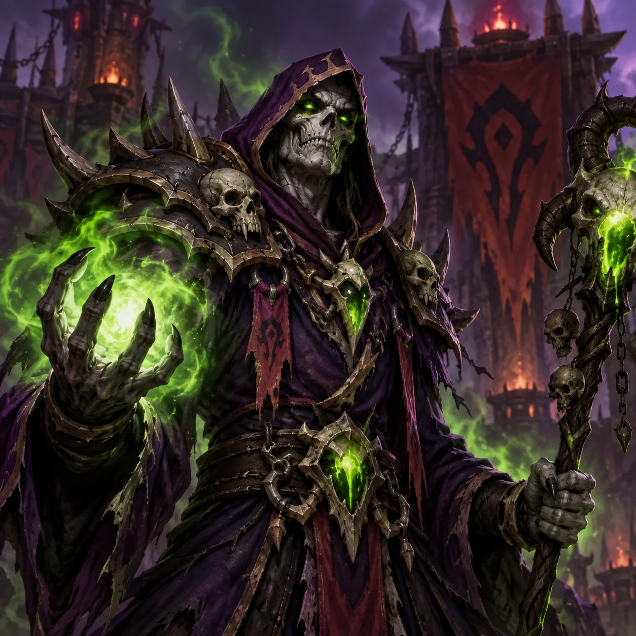 Warlock class art